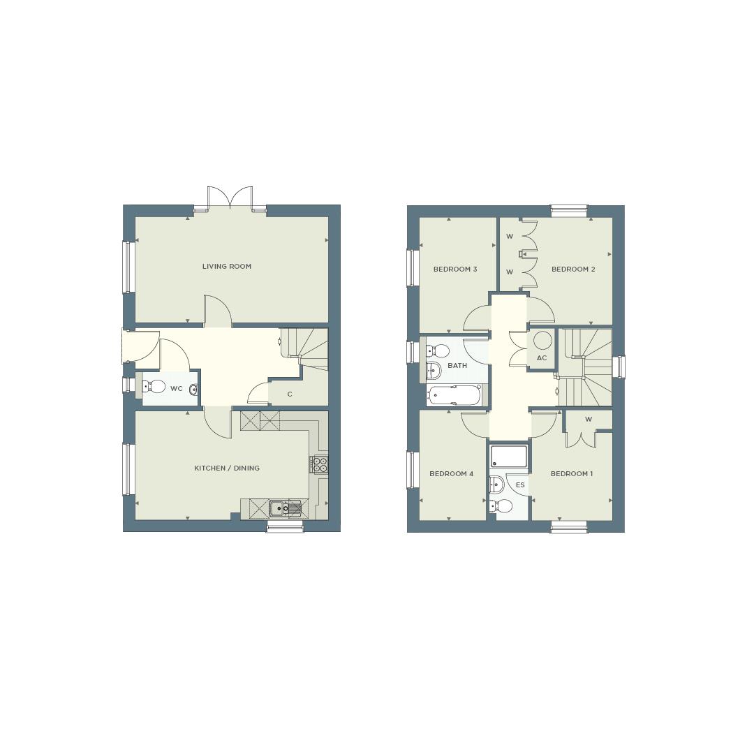 Plot 13 Ludgate, The Ludgate, Cromwell Park, Waterfield Drive, Coventry floorplan