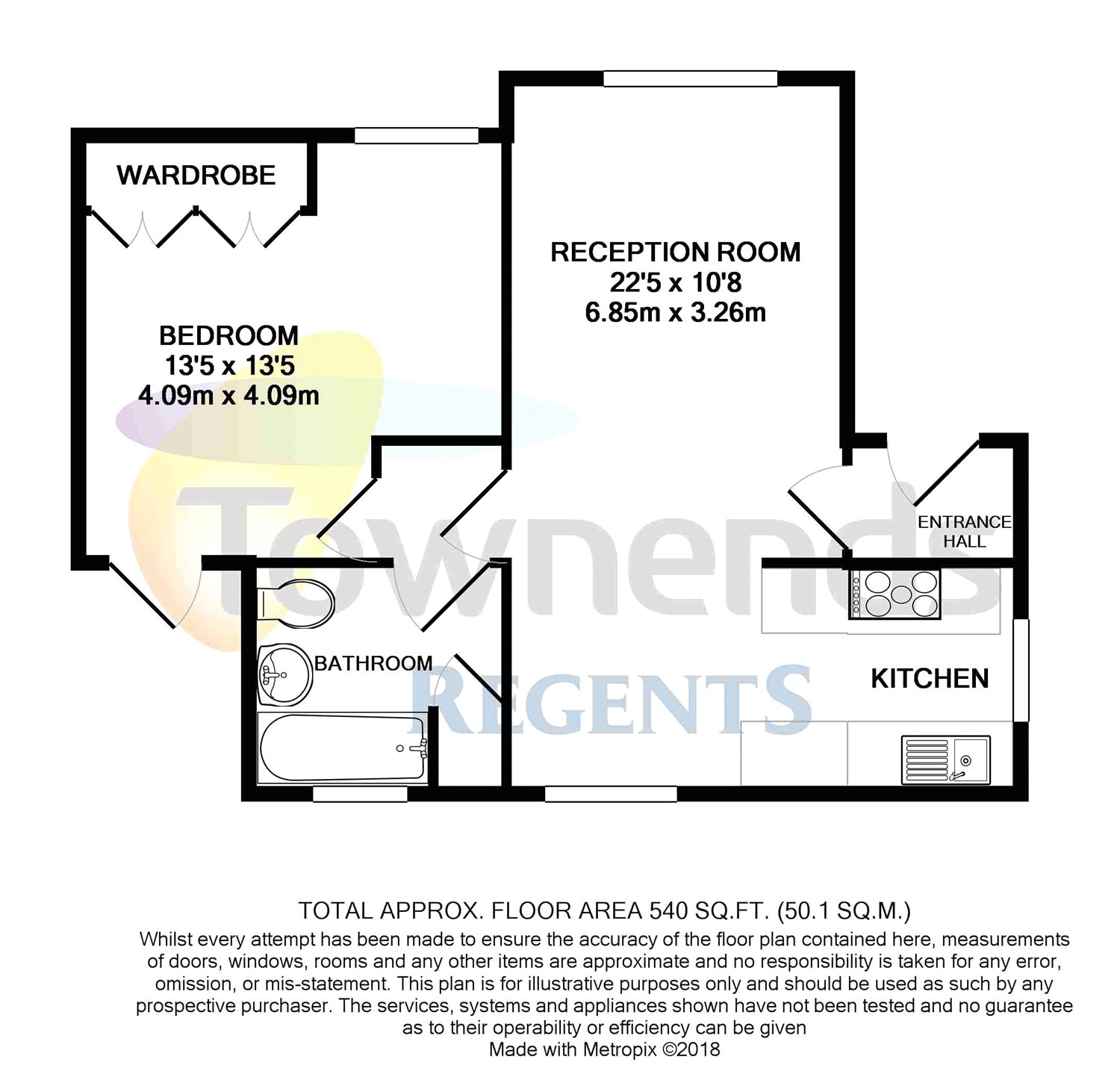 1 Bedrooms Flat to rent in Middle Hill, Egham, Surrey TW20