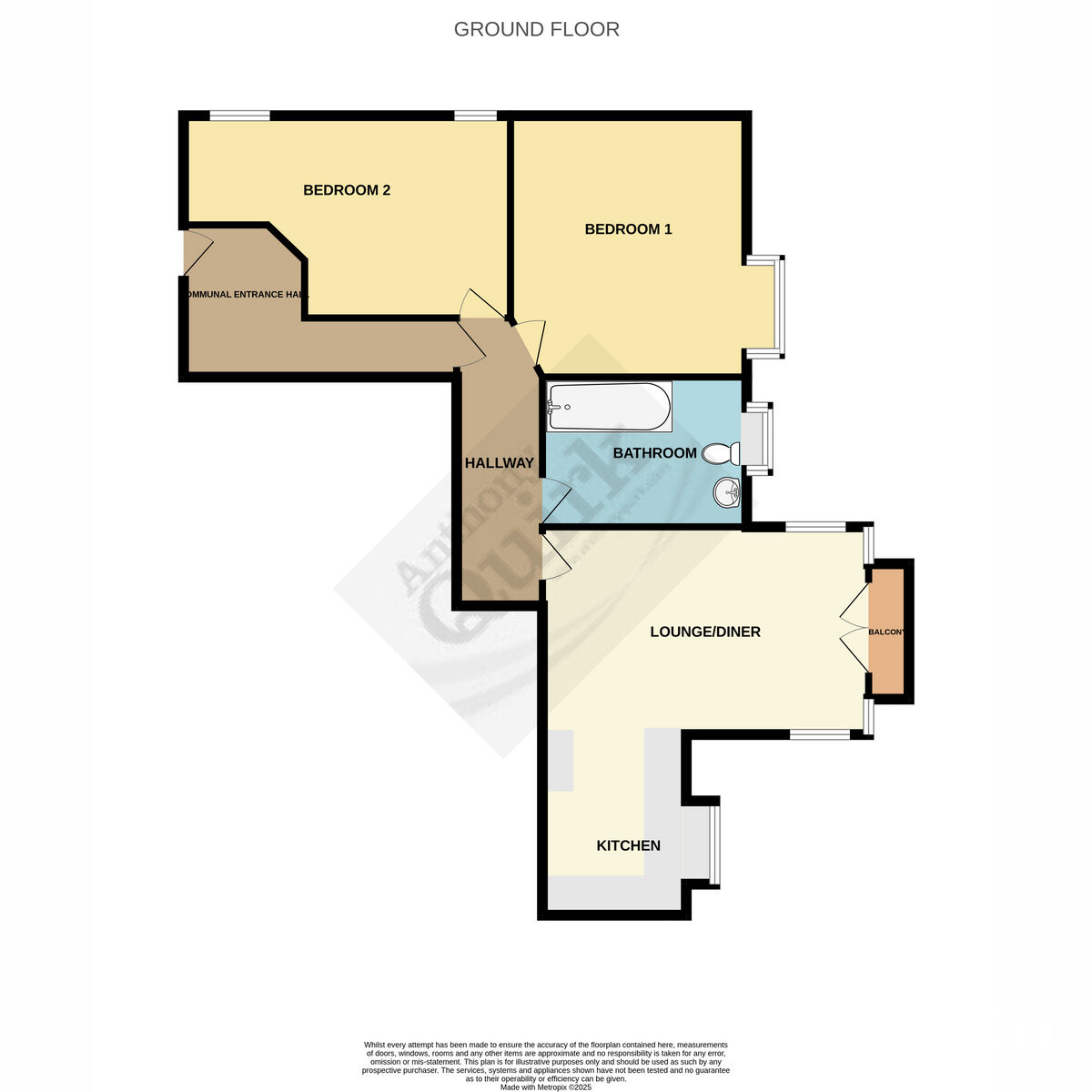 Flat Flat B, 8, Canvey Road, Canvey Island floorplan