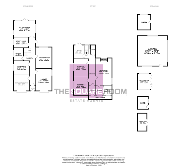 165, Fleetwood Road South, Thornton floorplan