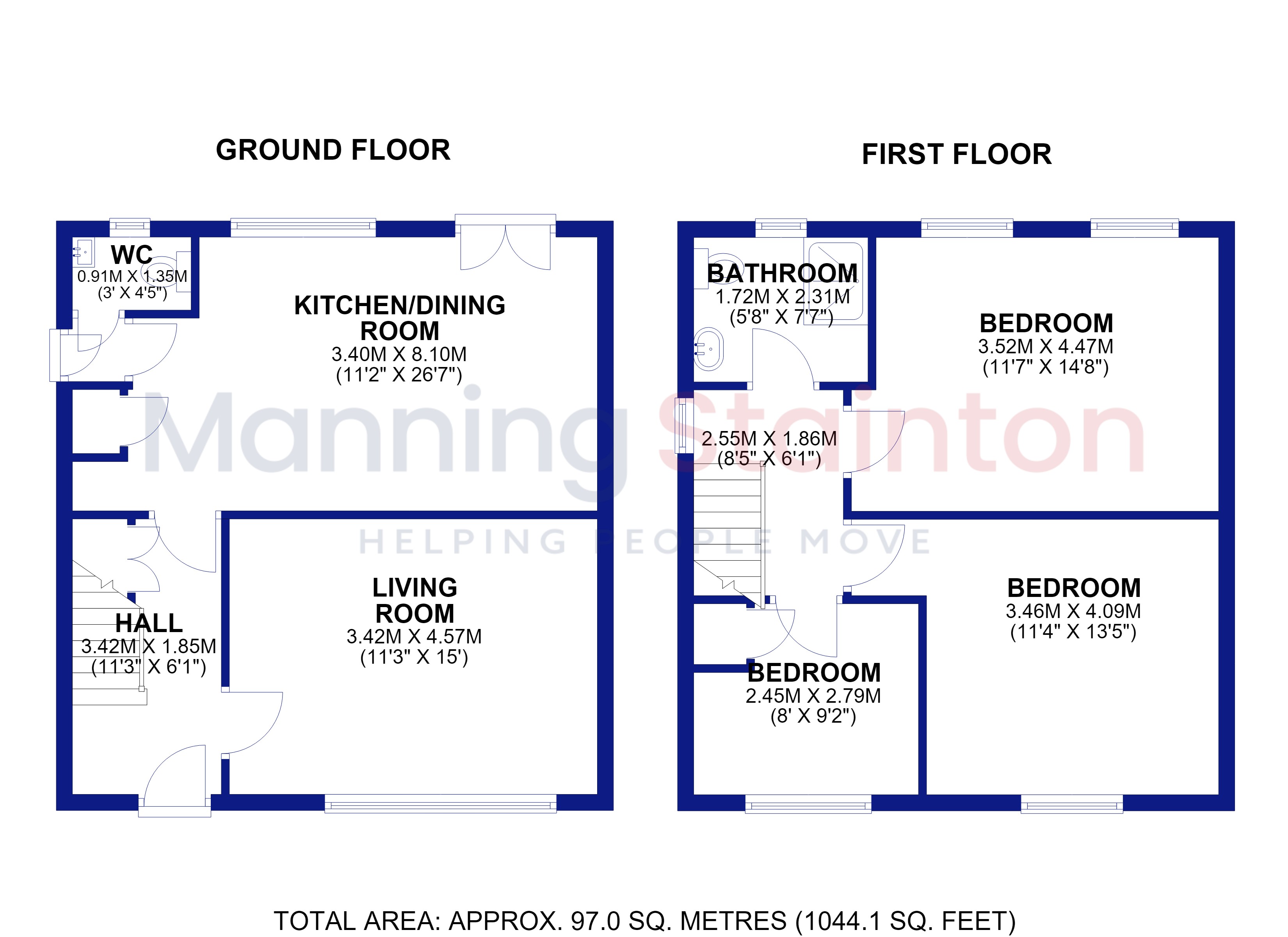 78, Fir Tree Approach, West Yorkshire floorplan