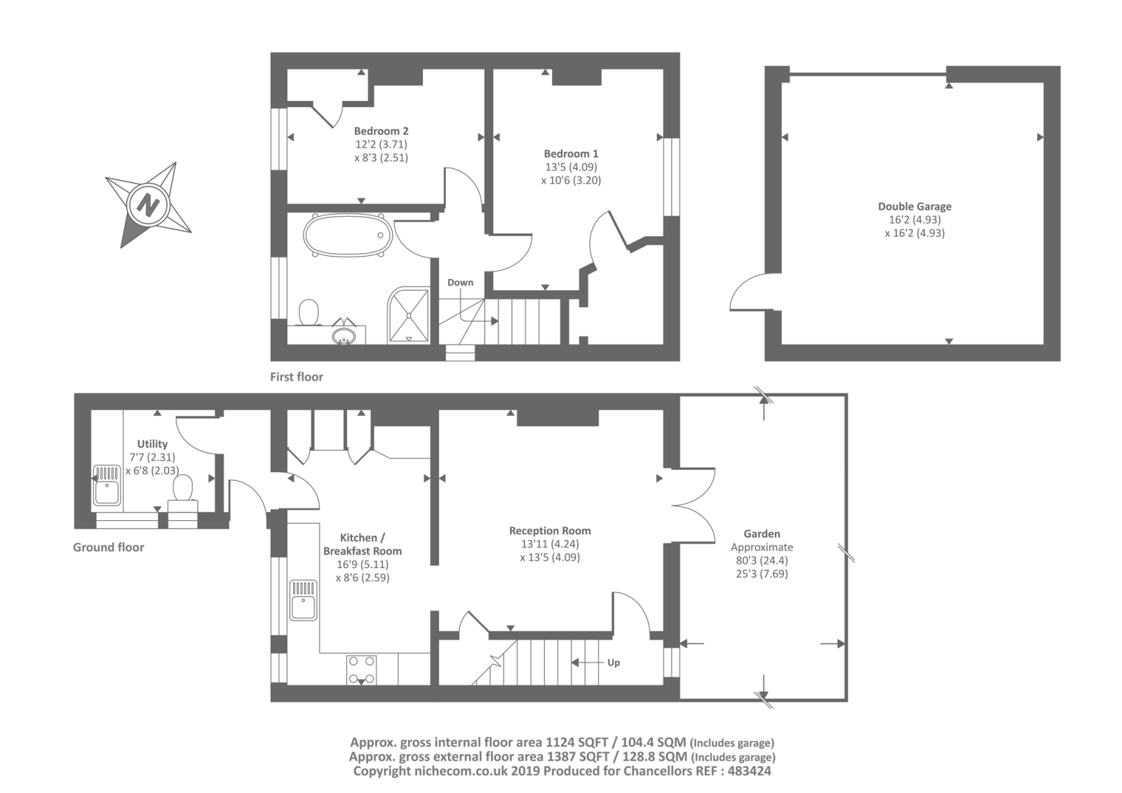 Forster Lane, Oxford floorplan