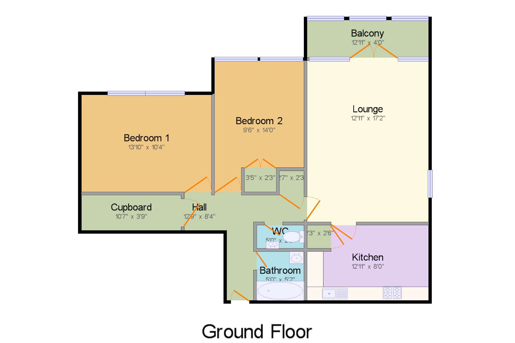 2 Bedrooms Flat for sale in Nightingale Heights, Nightingale Vale, London SE18