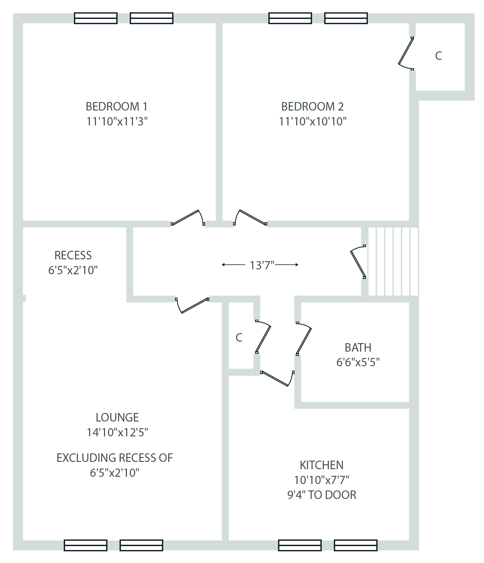 2 Bedrooms Flat for sale in Albert Road, Clydebank G81