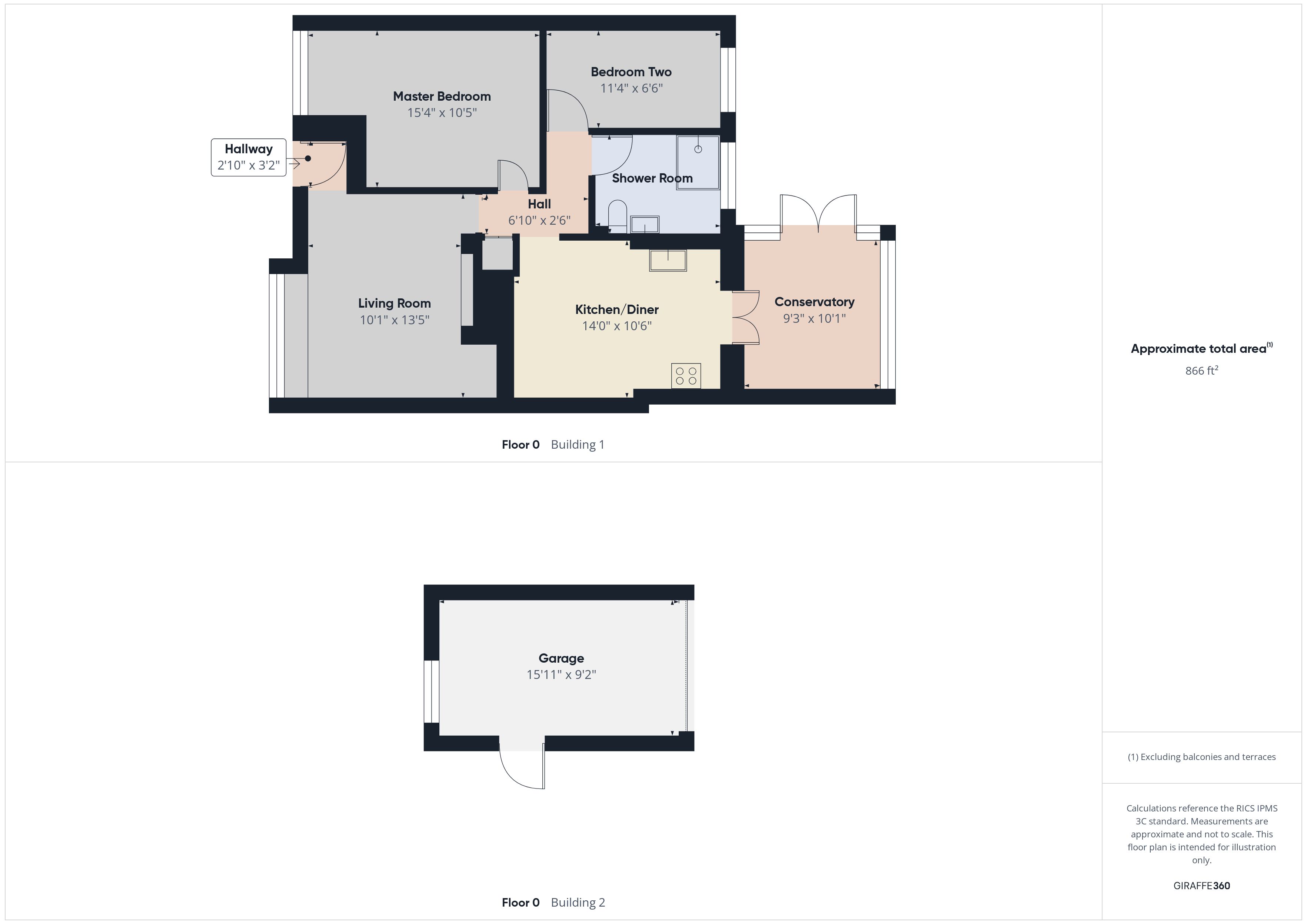 27, Radburn Court, Nottingham floorplan