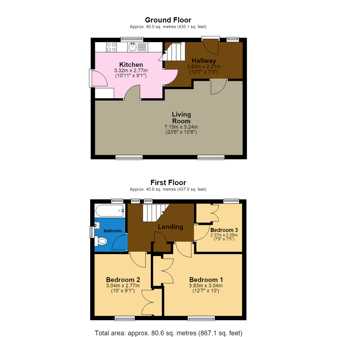 2, Devonshire Road, Scampton floorplan