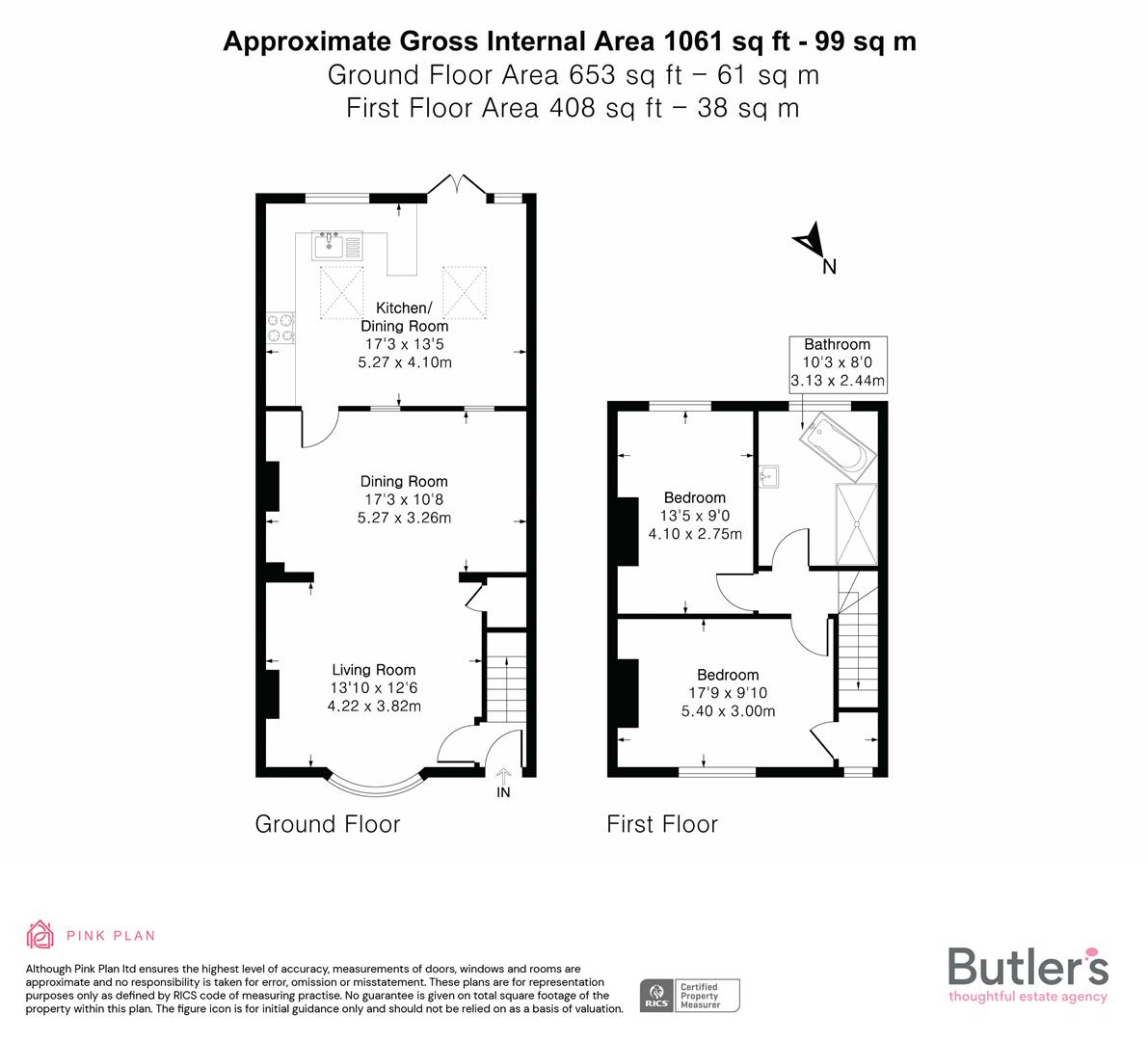8, Downs Road, Sutton floorplan