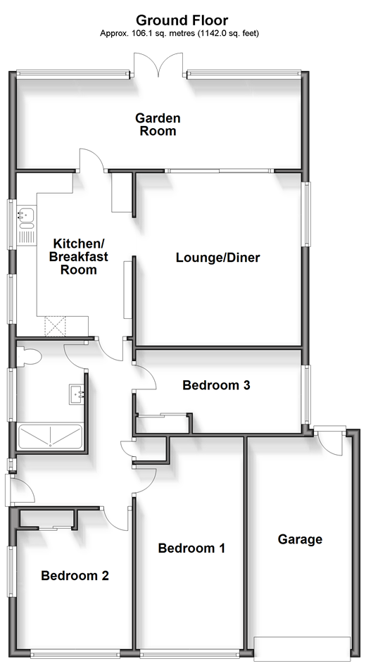 Danes Drive Leysdown-On-Sea, Sheerness floorplan