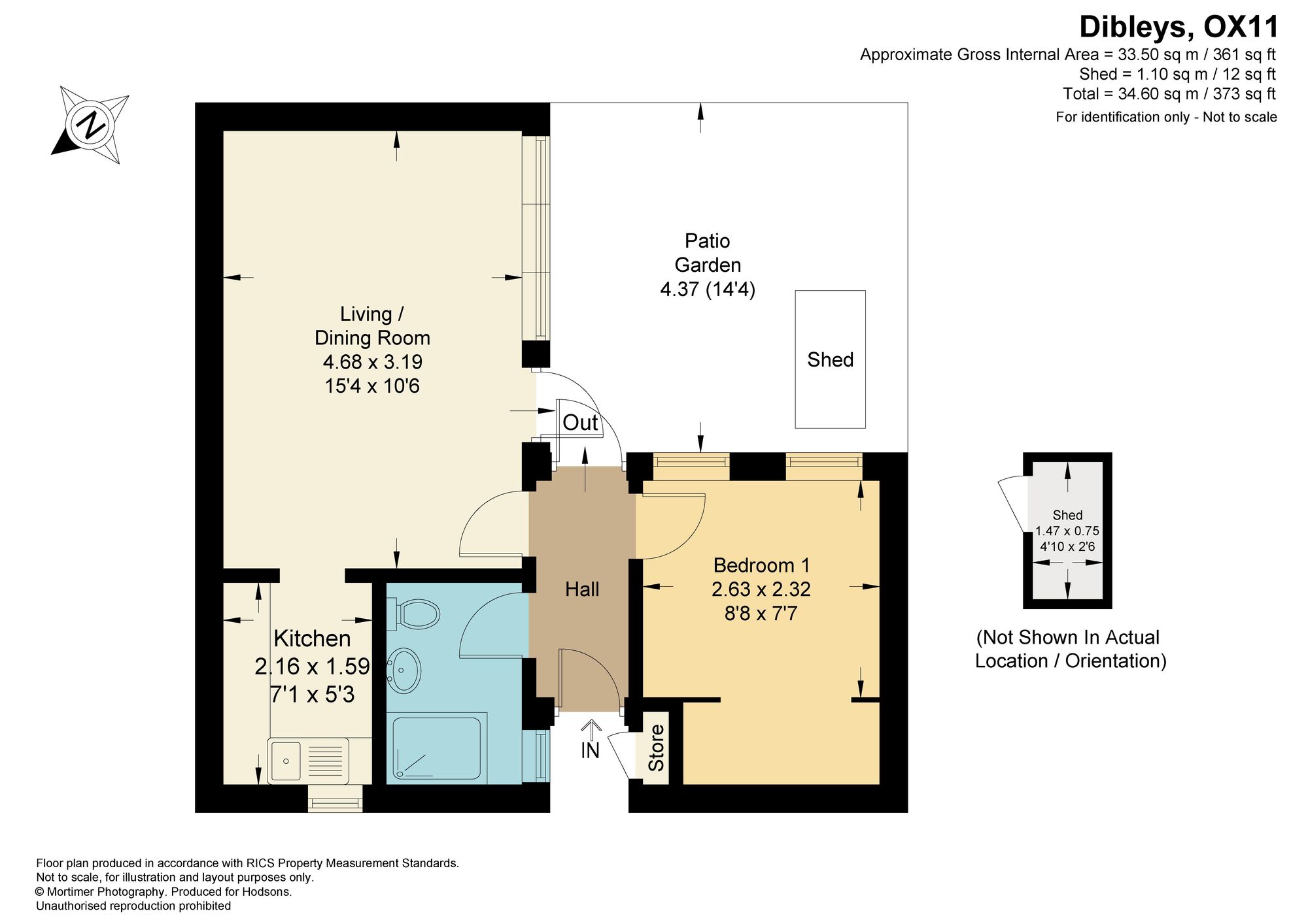 21 Dibleys, Didcot floorplan