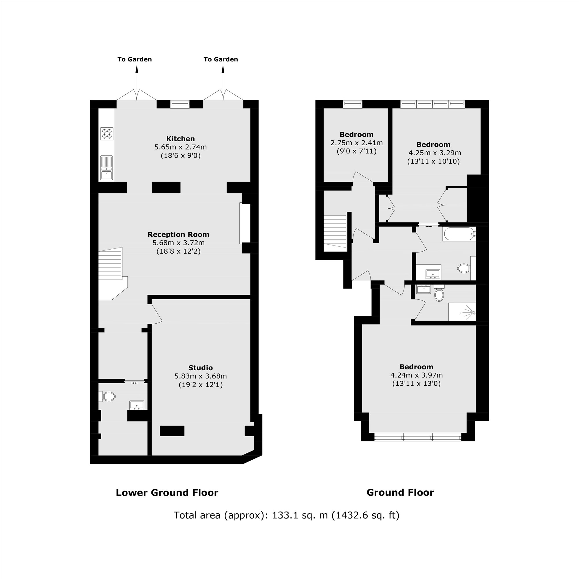 42A, Gautrey Road, London floorplan