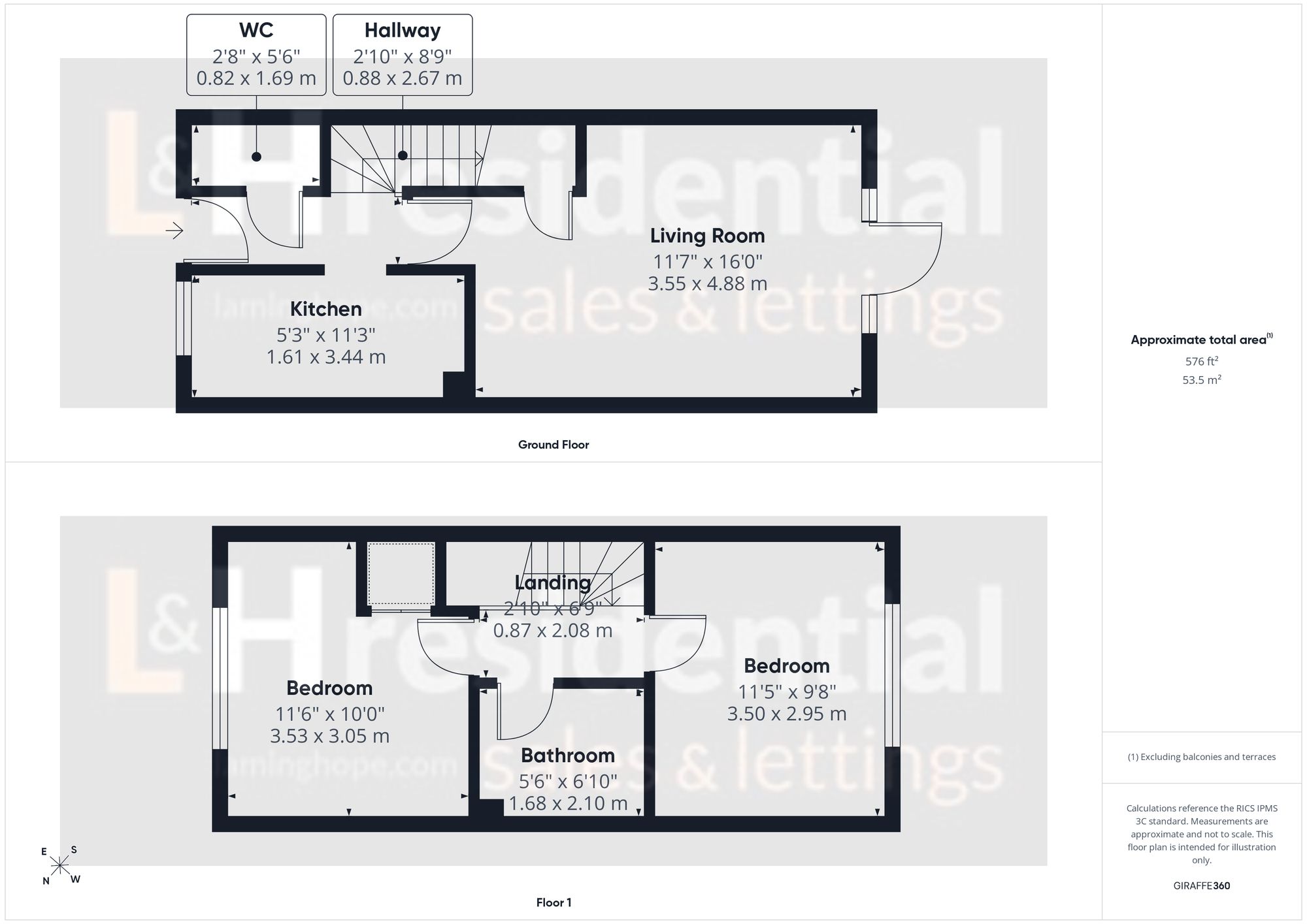 25 Milland Court, Borehamwood floorplan