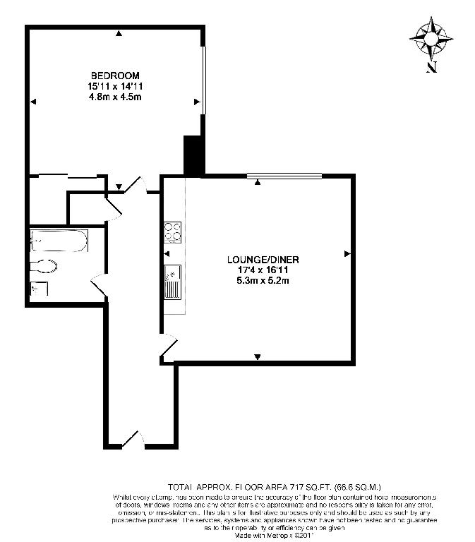 1 Bedrooms Flat to rent in Drysdale Street, Shoreditch, London N1