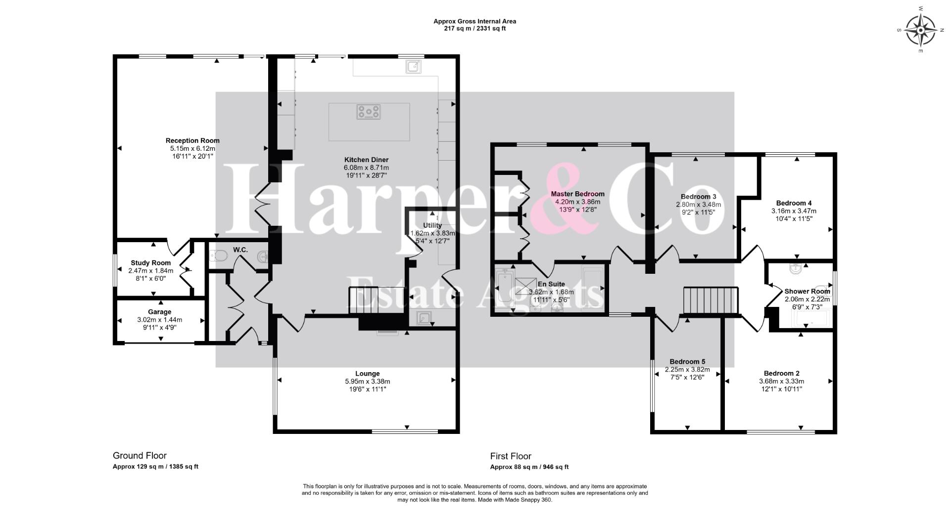8, Lapwing Lane, Norton floorplan