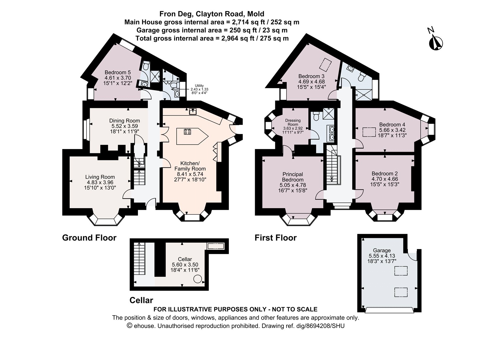Fron Deg Fach,, Clayton Road, Flintshire floorplan