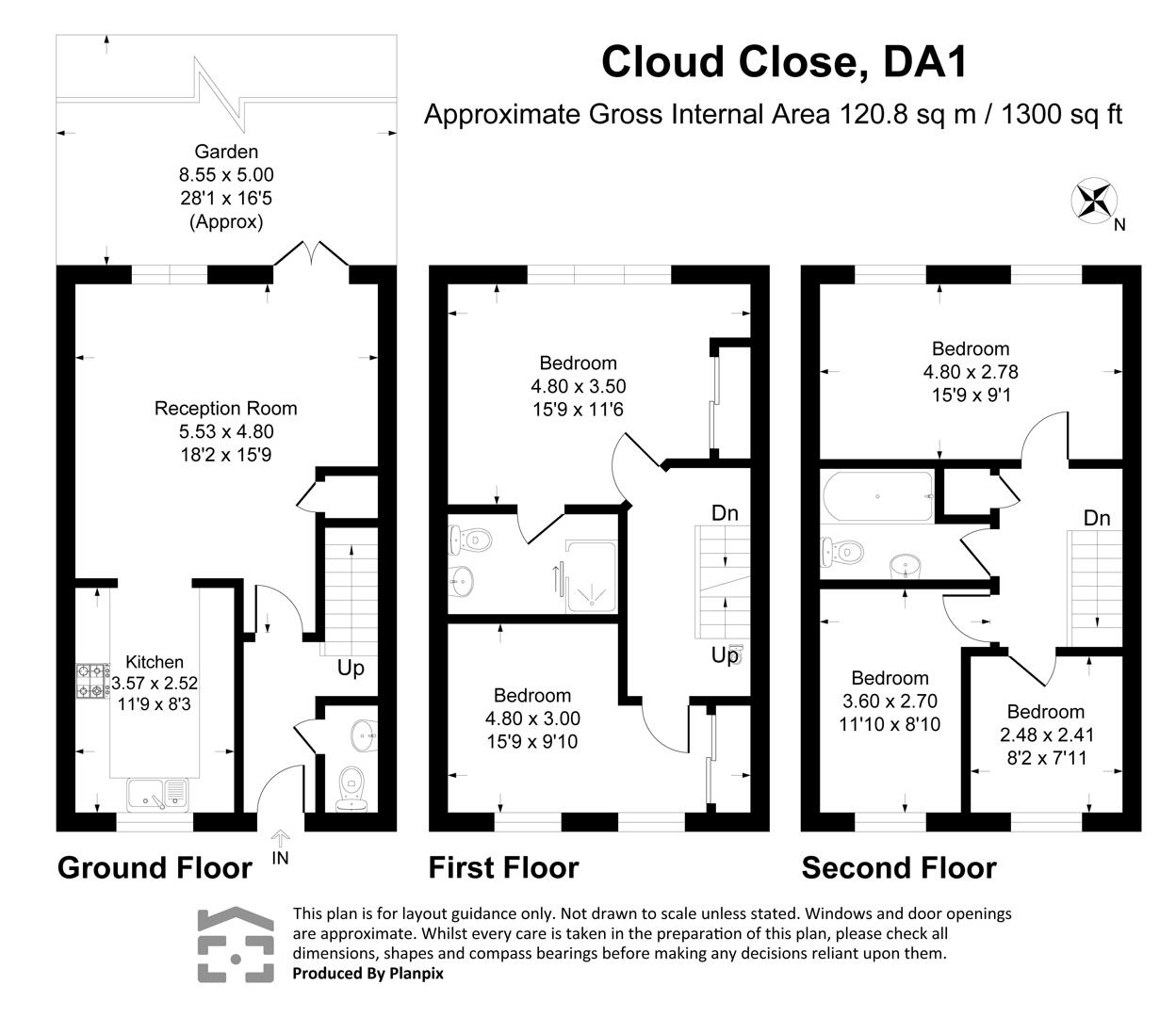 18, Cloud Close, Dartford floorplan