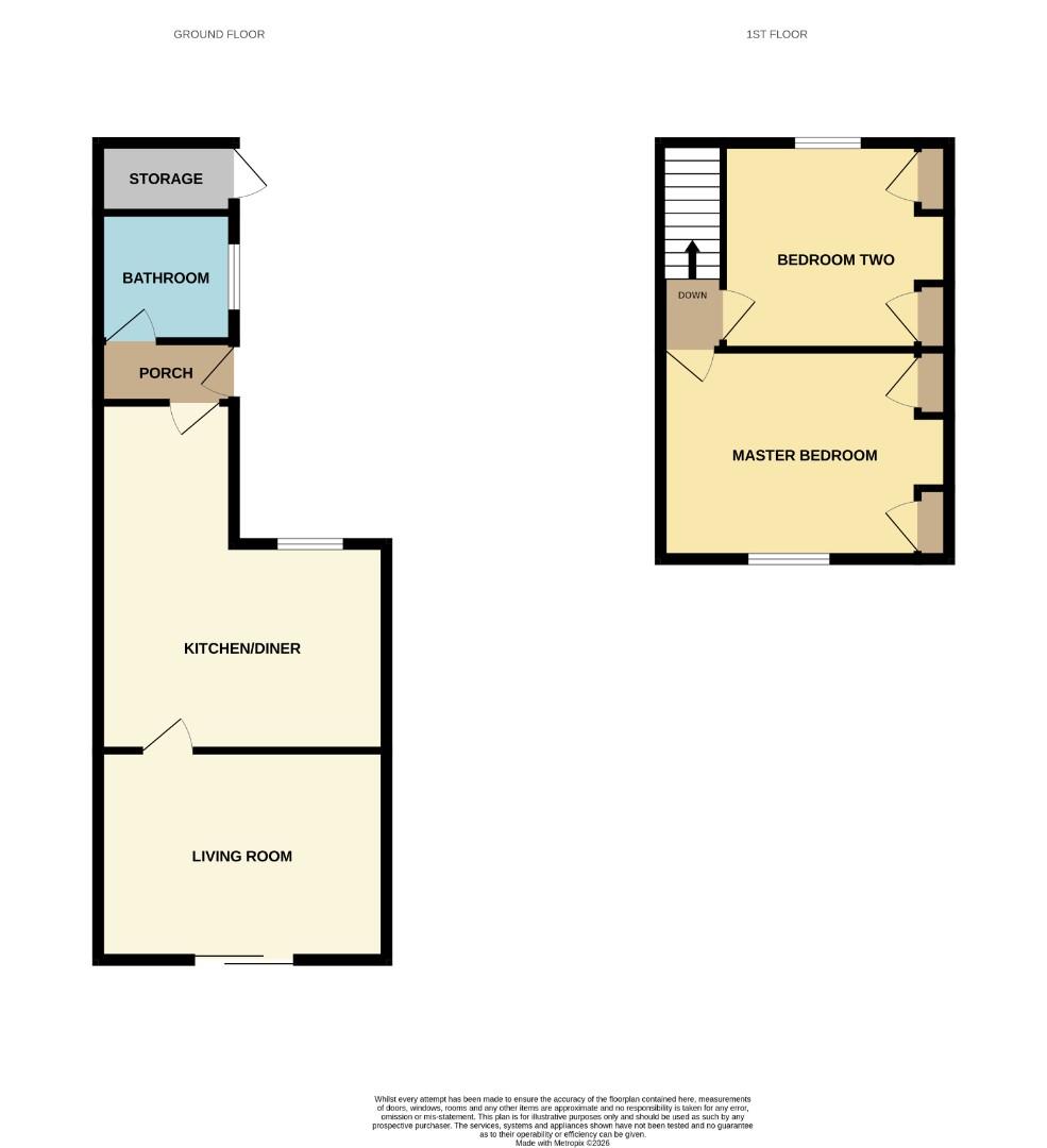 6, York Terrace, Bishop Auckland floorplan