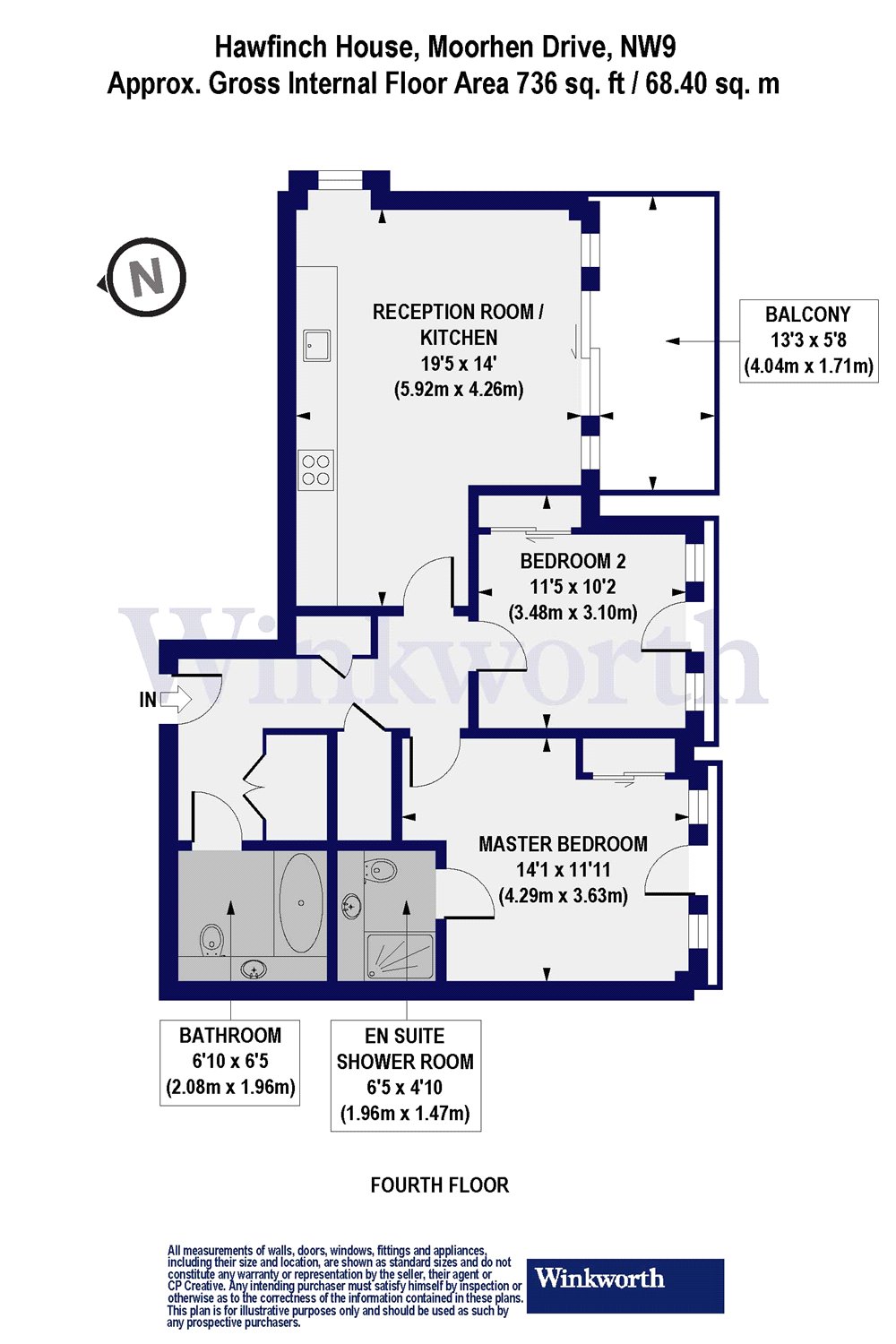 2 Bedrooms Flat to rent in Hawfinch House, 1 Moorhen Drive, London NW9