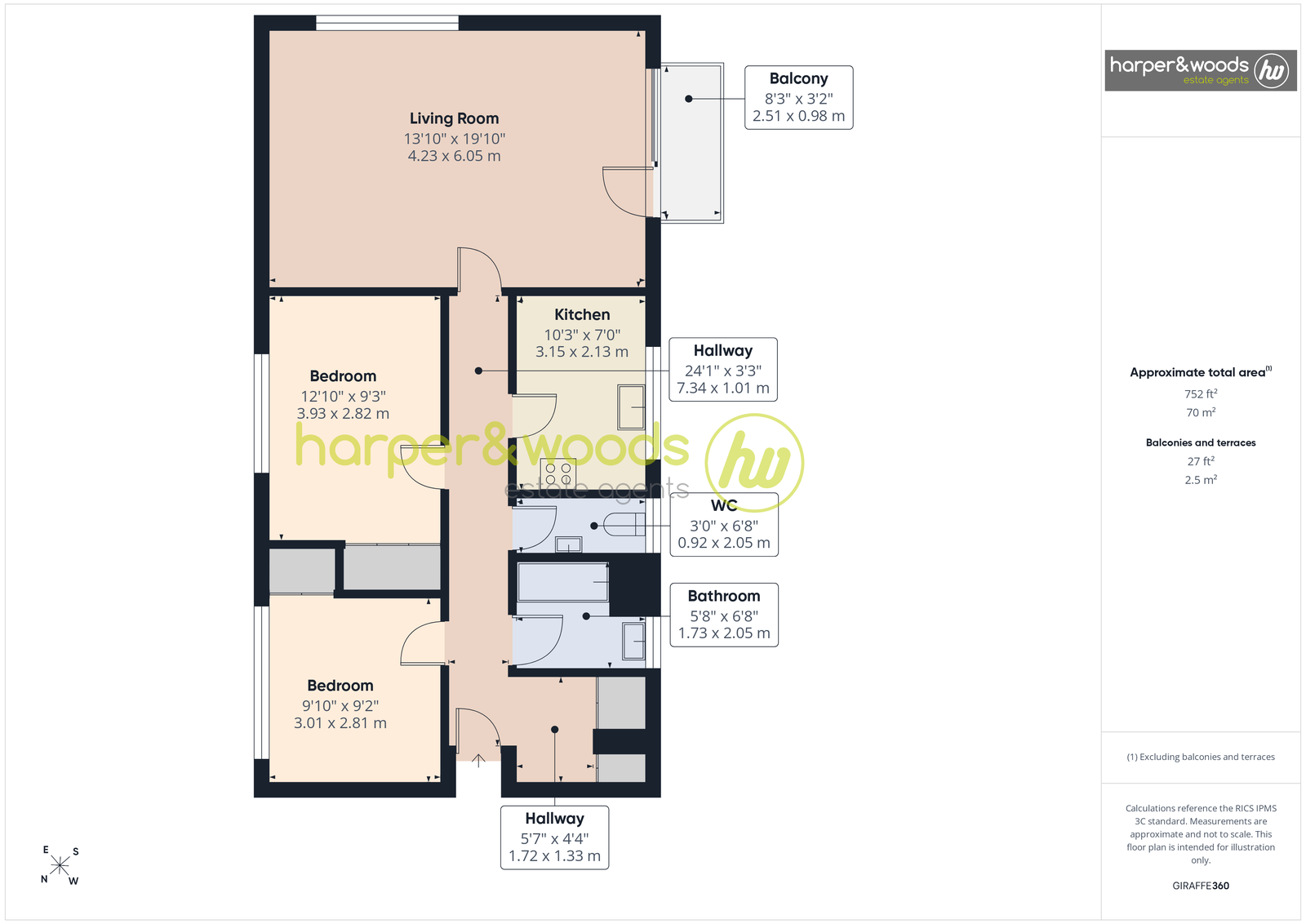 Bronshill,5, The Serpentine South, Crosby floorplan