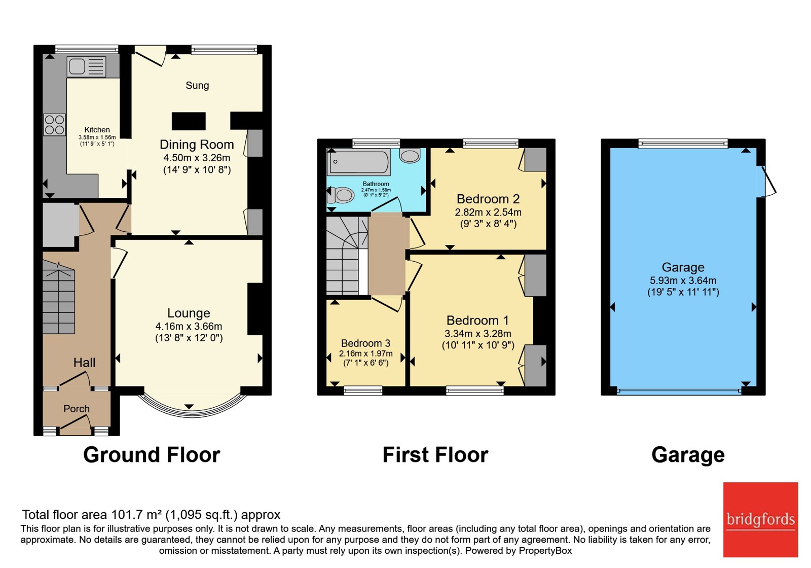 32, Tewit Lane, West Yorkshire floorplan