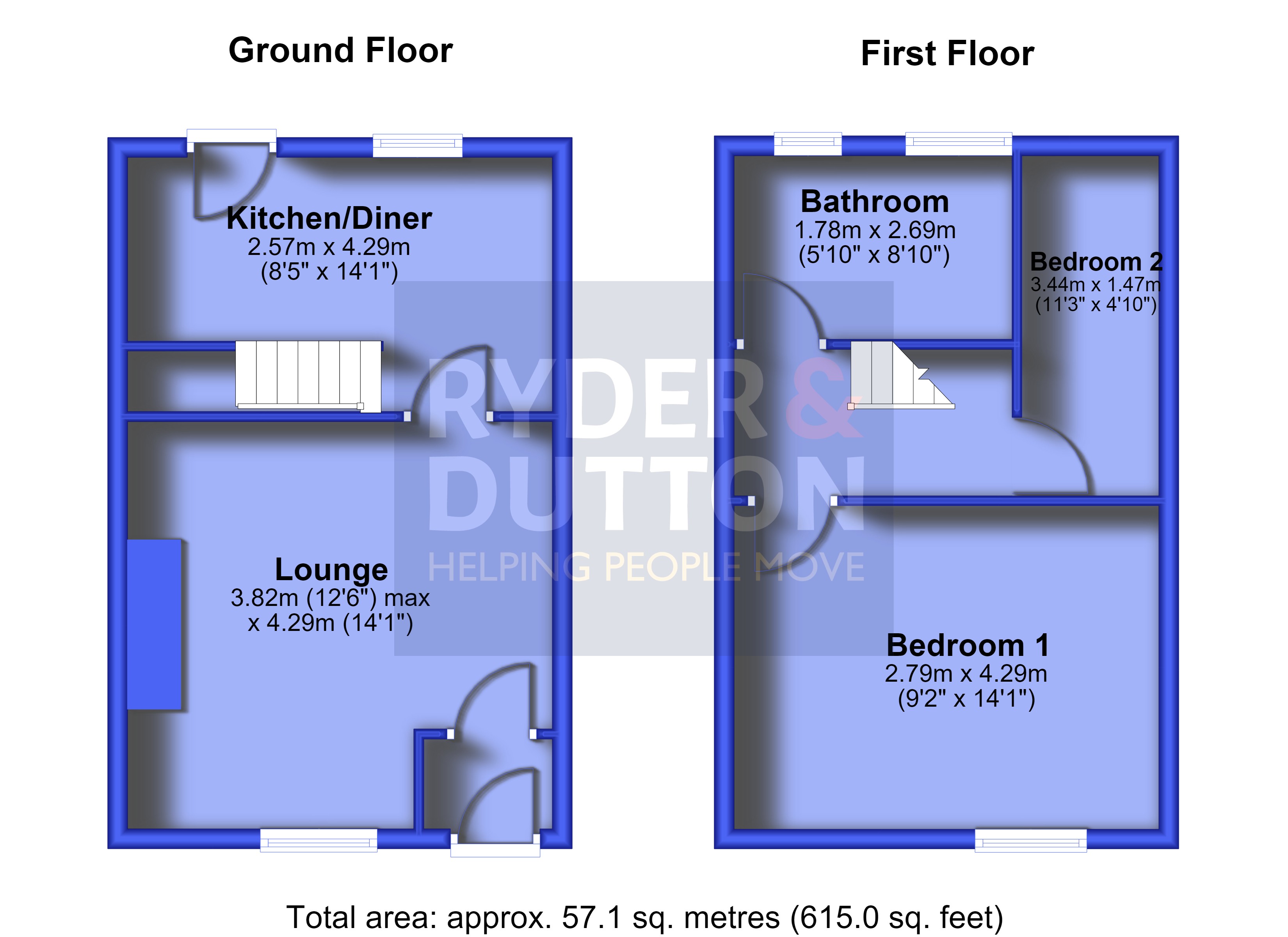 25, Pleasant Street, Greater Manchester floorplan