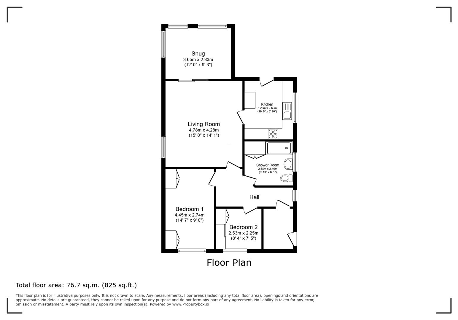 2B, Blenheim Avenue, Nottingham floorplan