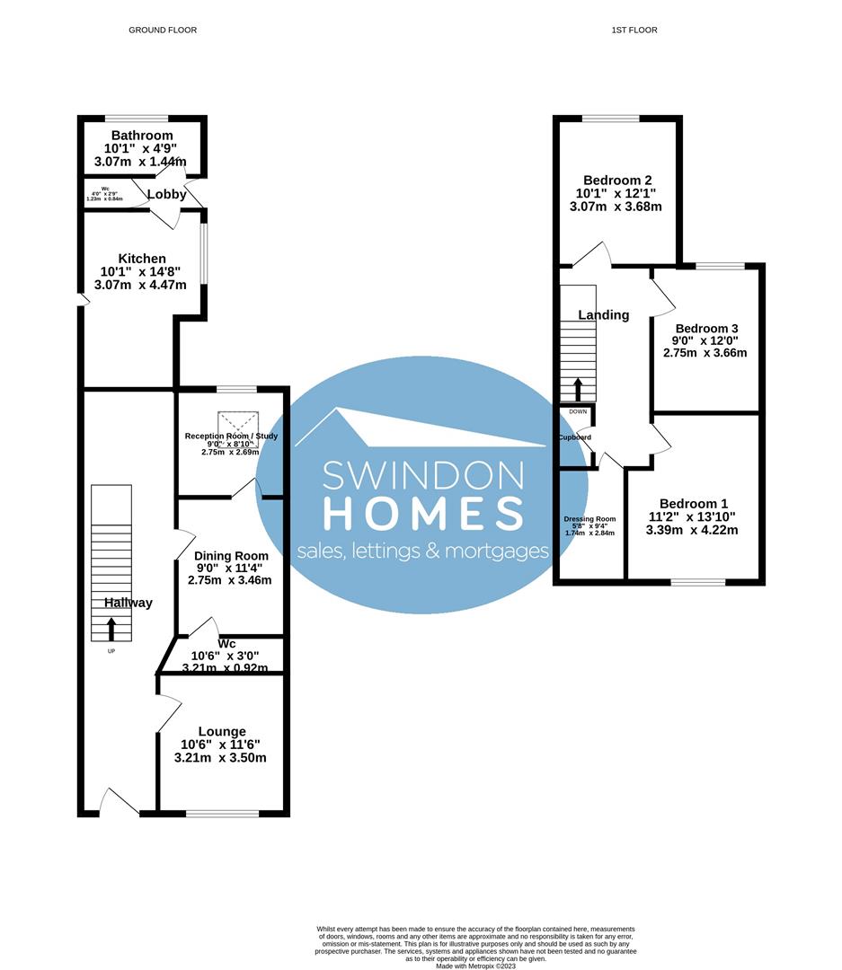 89, Manchester Road, Swindon floorplan