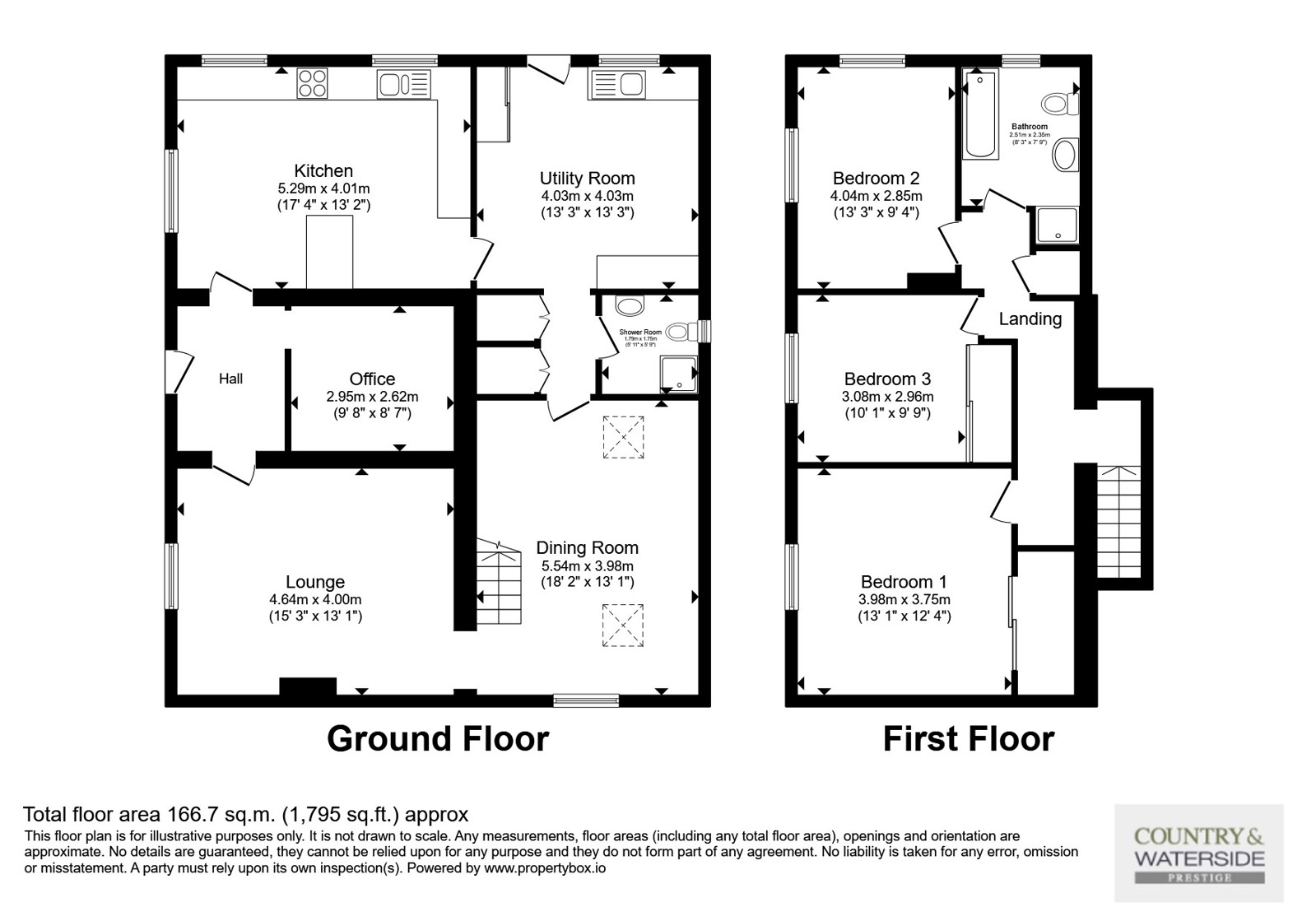Bugle, Cornwall floorplan