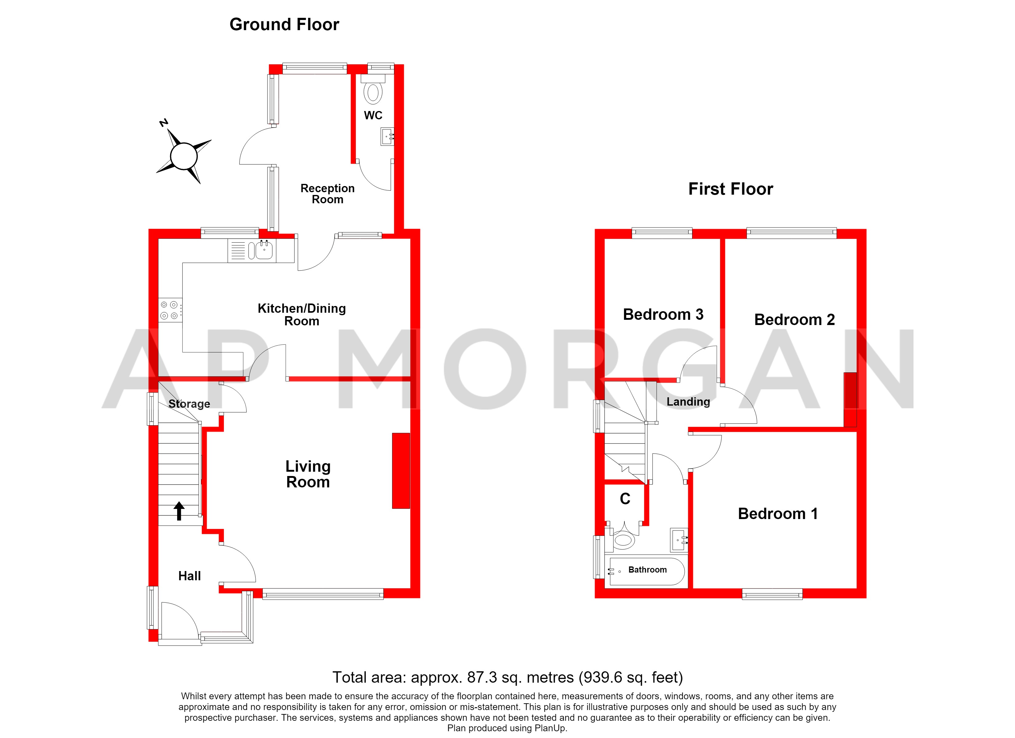 10, Wellfield Road, West Midlands floorplan