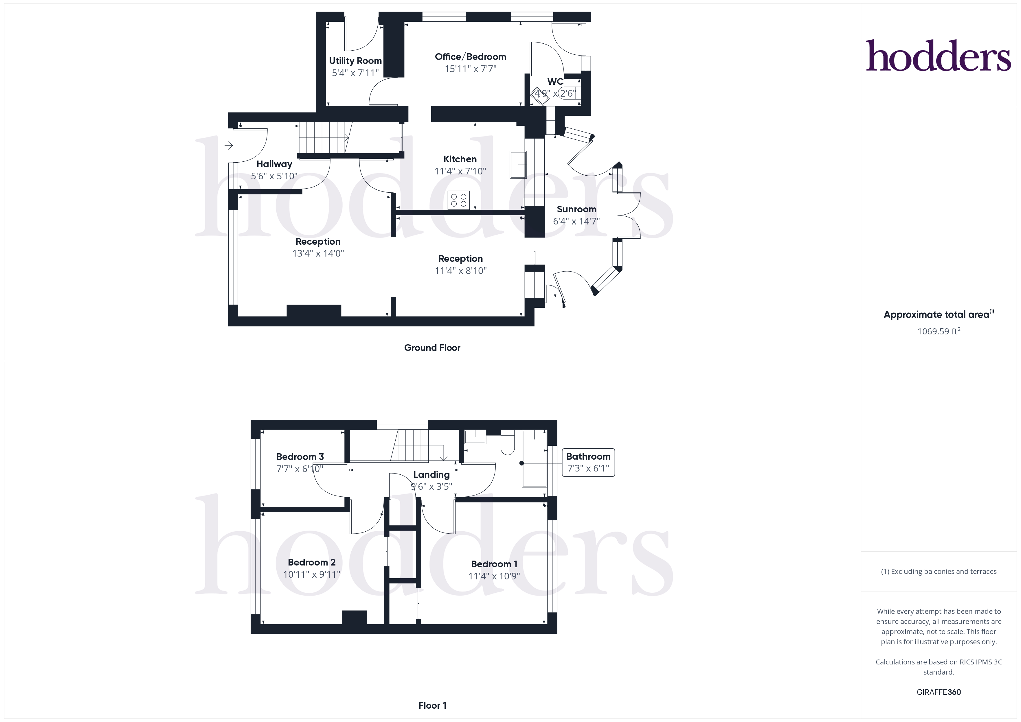 15, Fletcher Road, Ottershaw floorplan