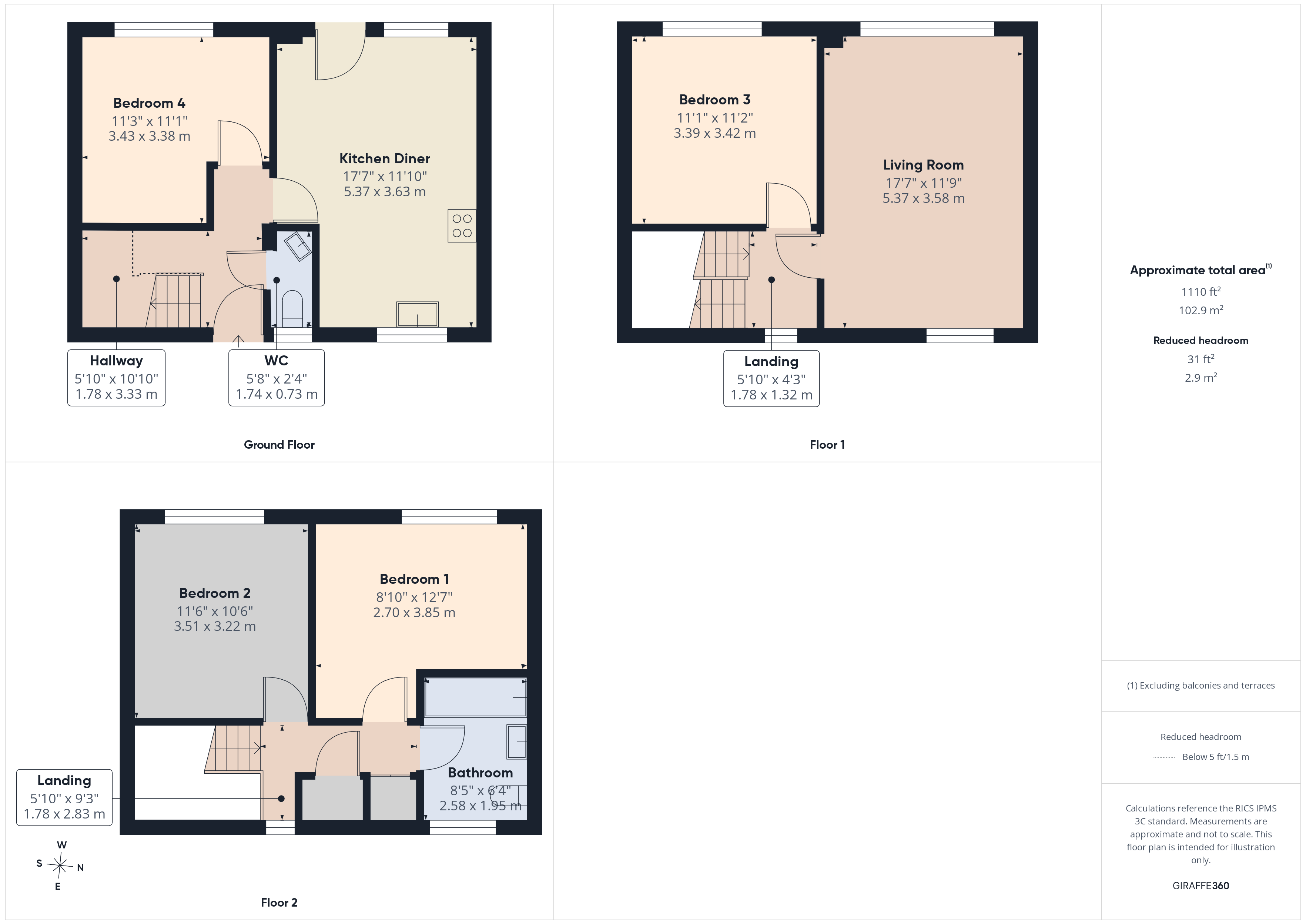 Watergall, Peterborough floorplan