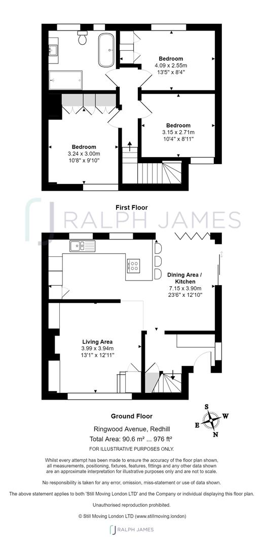 3 Bedrooms Semi-detached house for sale in Ringwood Avenue, Redhill RH1