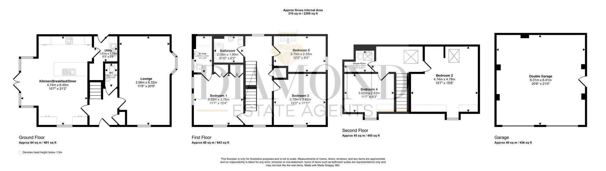 16 Par Drive, Tiverton floorplan