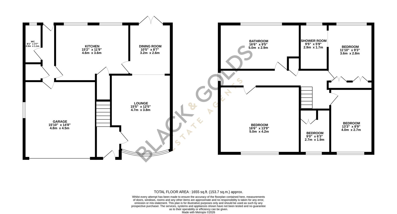 49, Oakwood Road, Birmingham floorplan