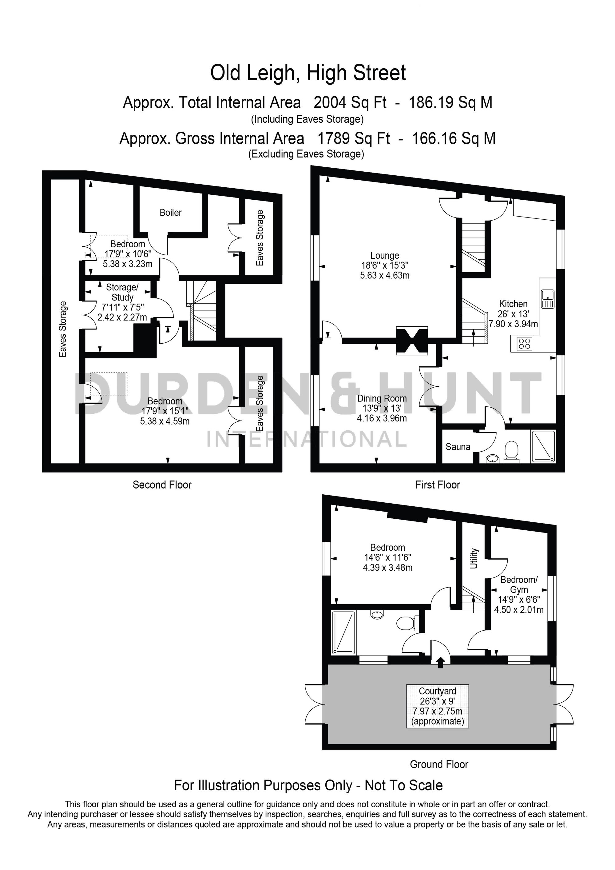 74 High Street, Leigh-On-Sea floorplan