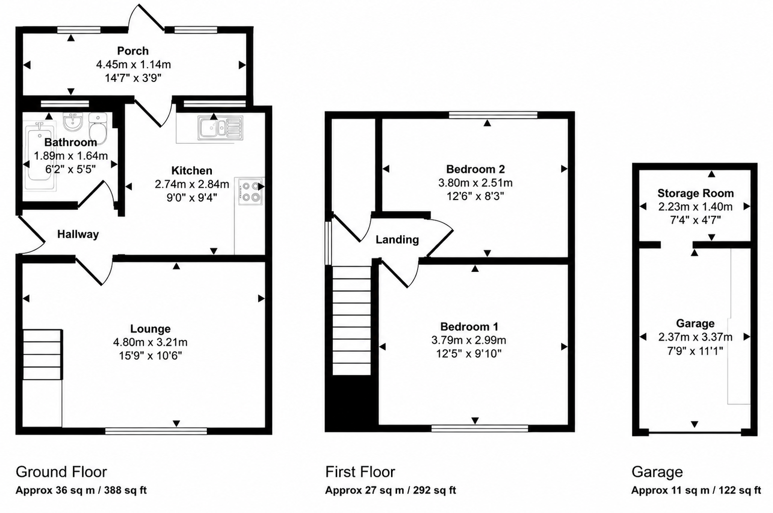 7, Stonechurch View, Nottingham floorplan