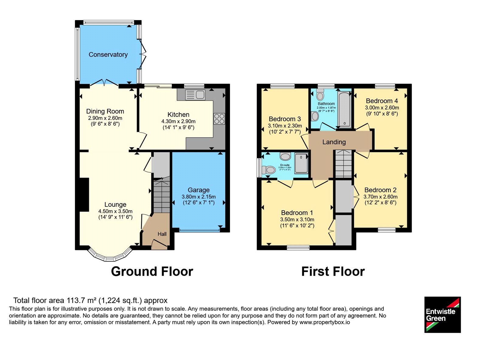 18, Meadowbrook Close, Greater Manchester floorplan