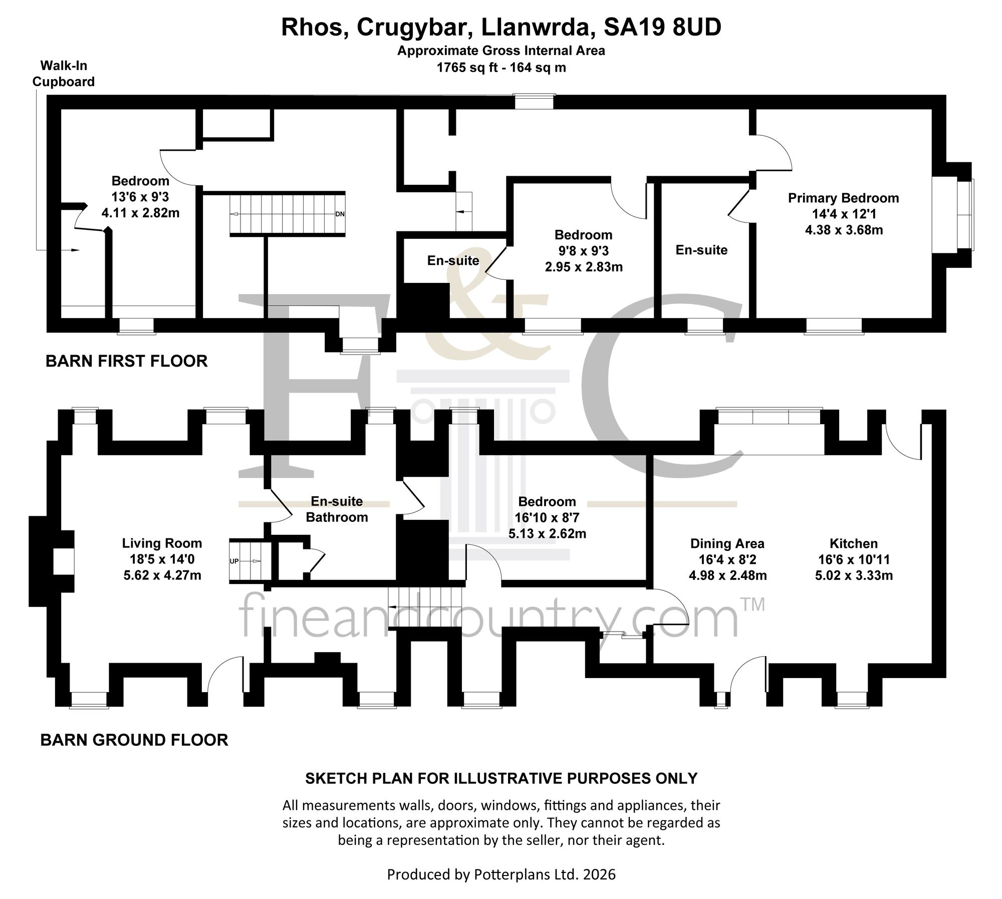 Rhos, Llanwrda floorplan