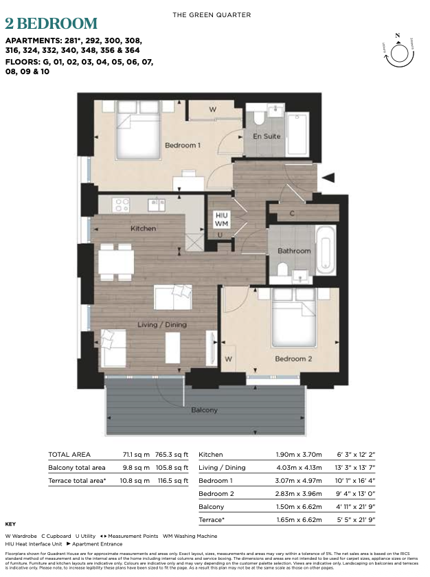 58 Viola, The Green Quarter, London floorplan