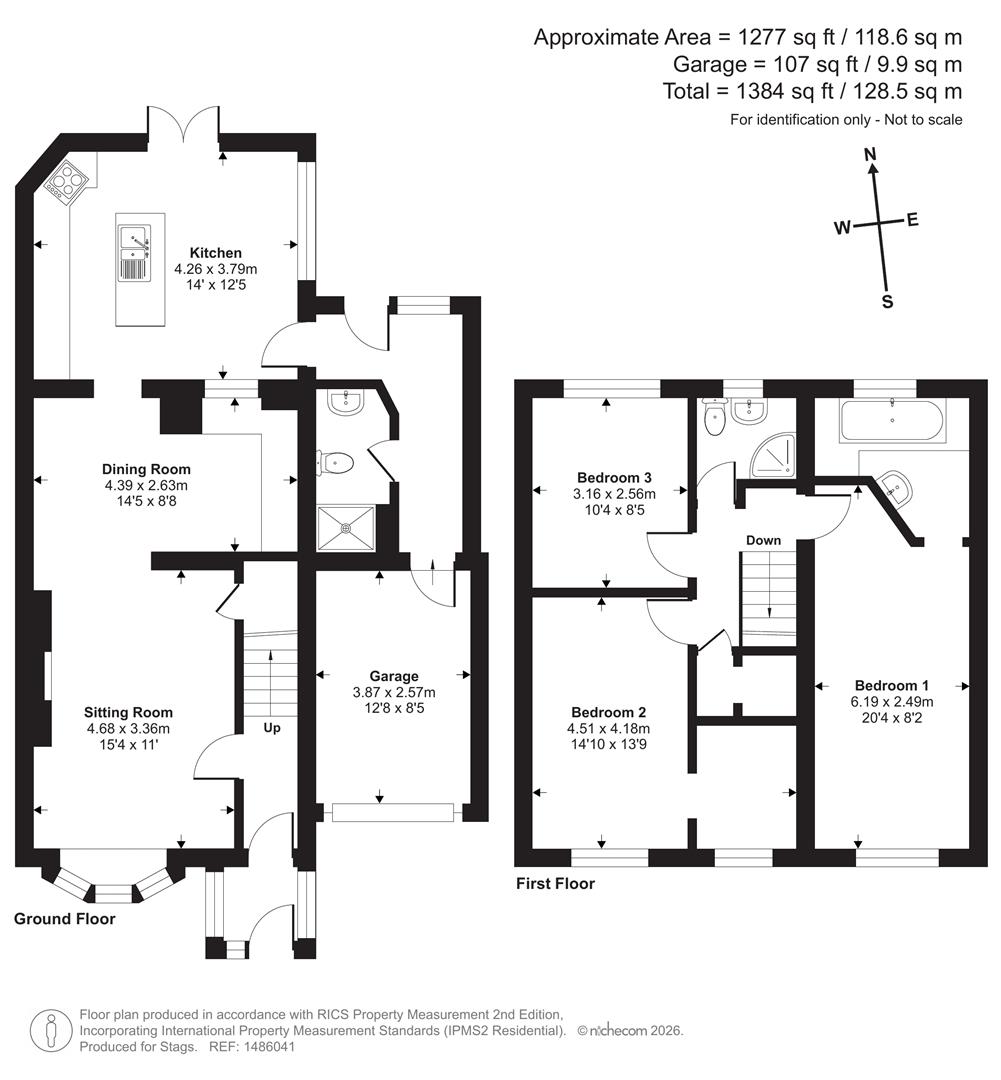 6, Market Close, Tiverton floorplan