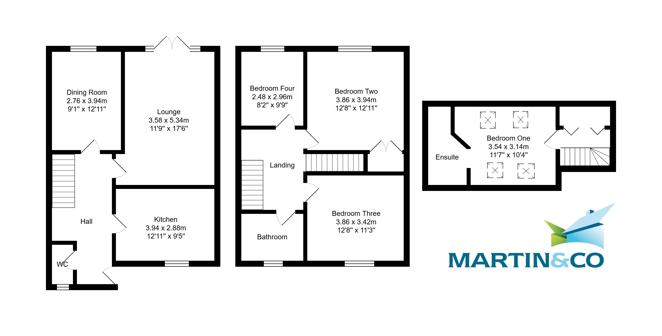 5, Clayton Rise, Keighley floorplan