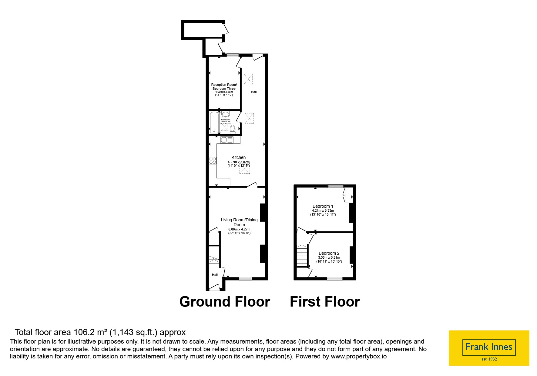 86, Linton Heath, Swadlincote floorplan