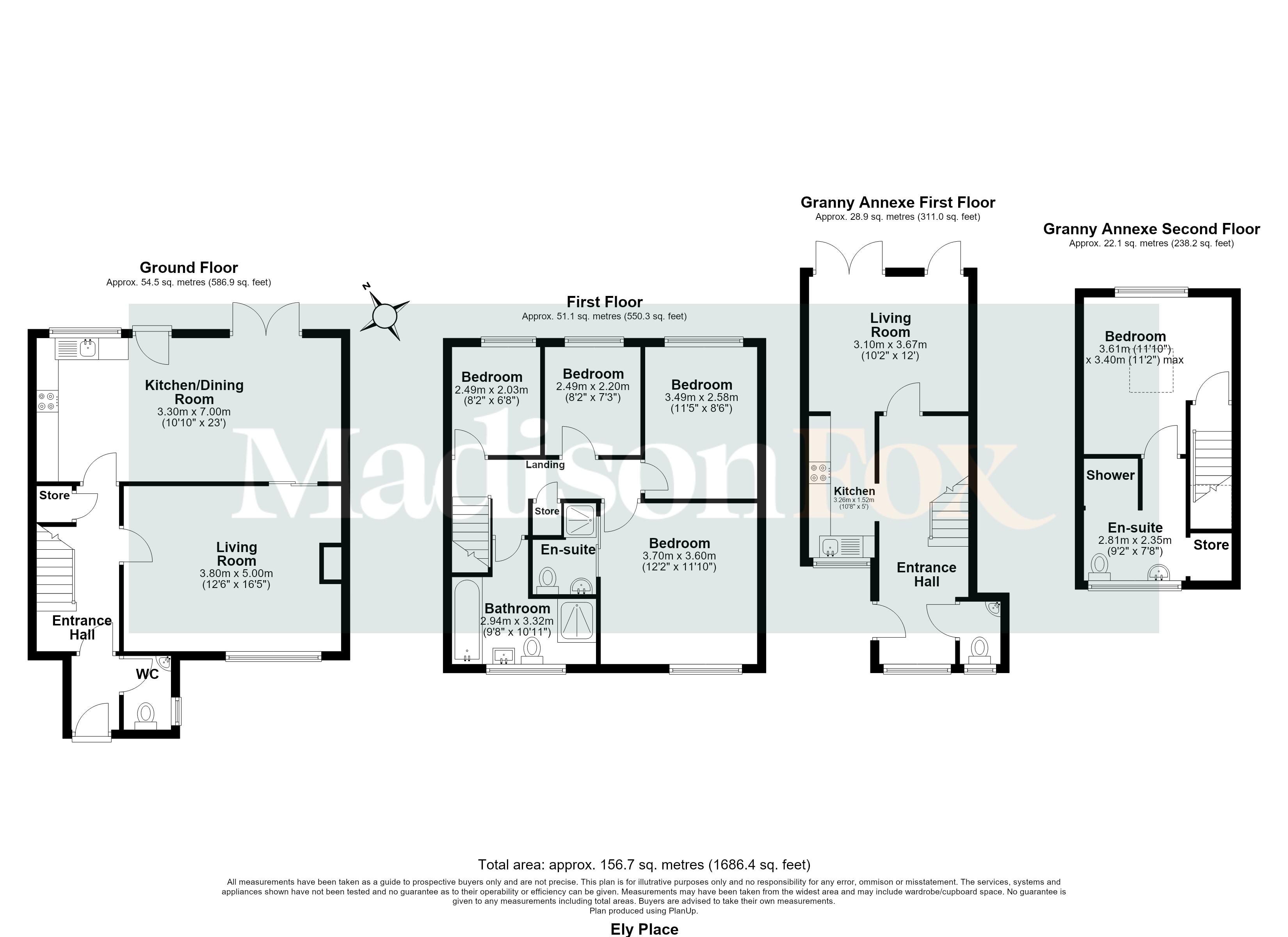 1, Ely Place, Essex floorplan