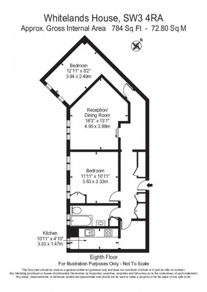 2 Bedrooms Flat to rent in Cheltenham Terrace, Kings Road, Chelsea SW3