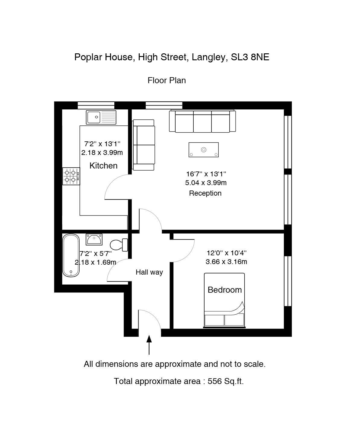 18 Poplar Houses, High Street, Slough floorplan