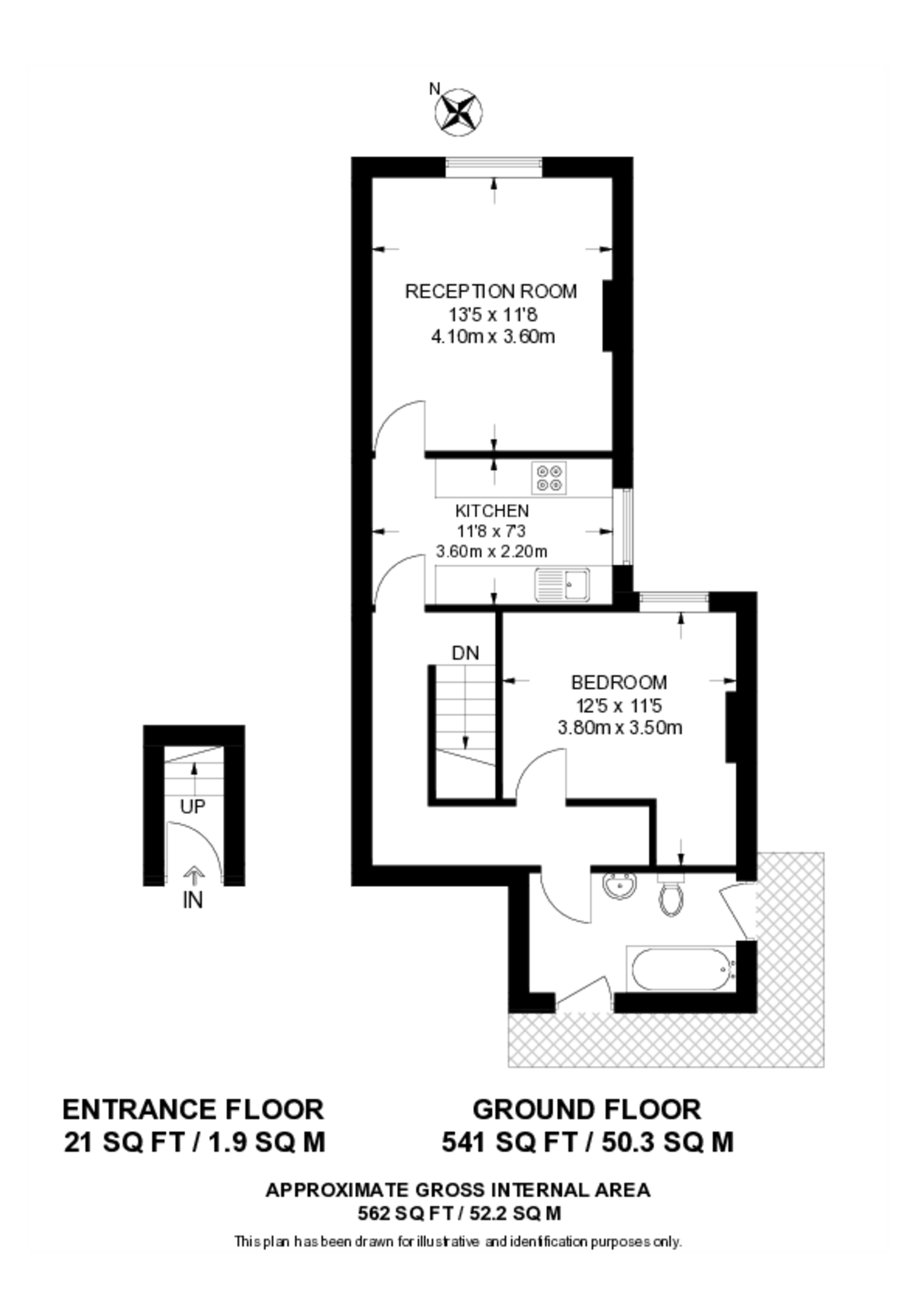 Bingham Road, Croydon floorplan