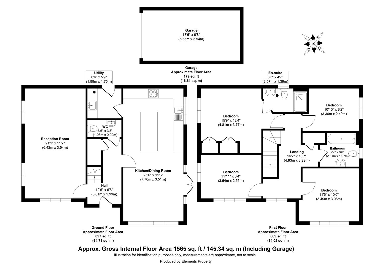 35, Aster Way, Haywards Heath floorplan