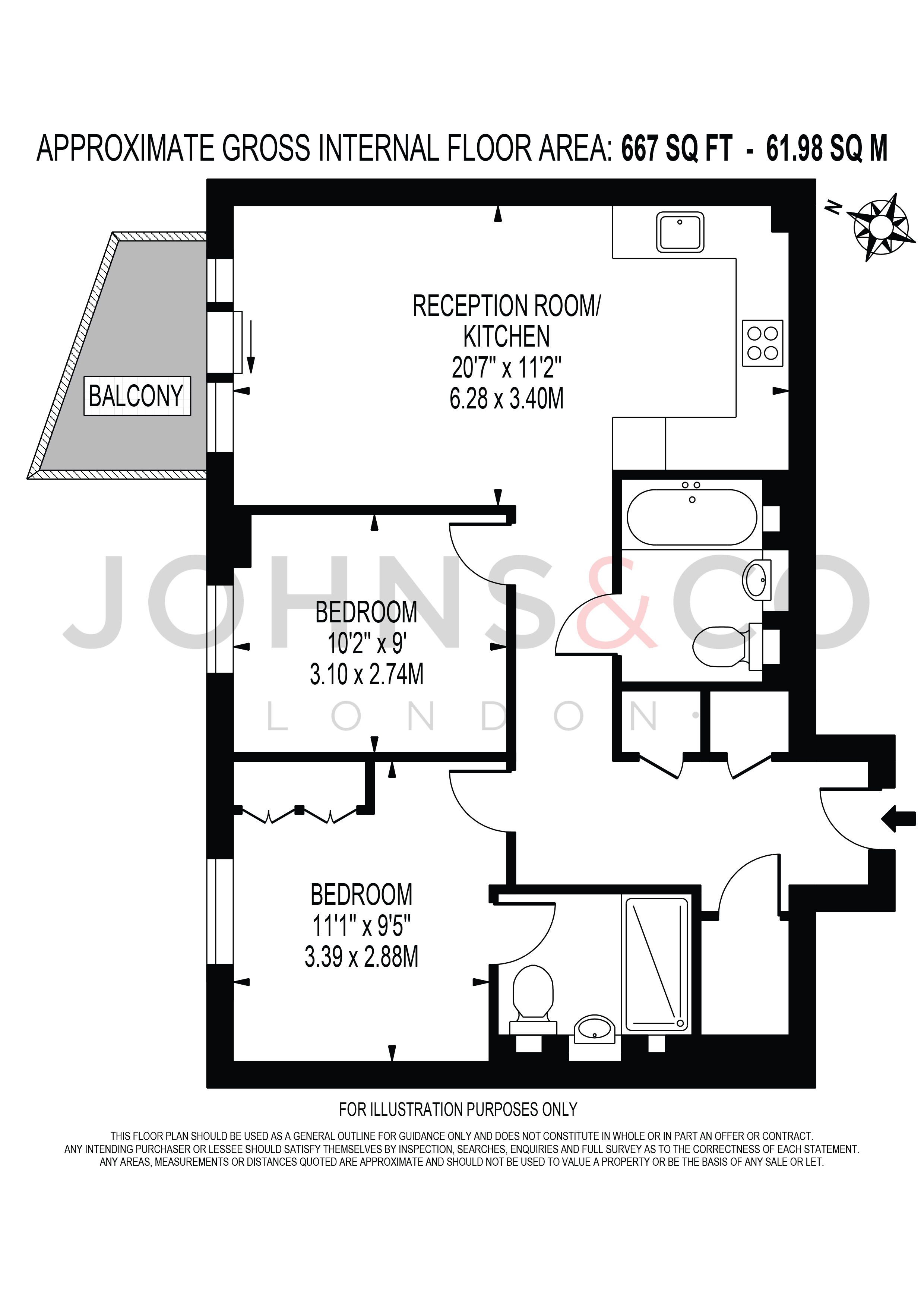 Exploration Way, Slough floorplan