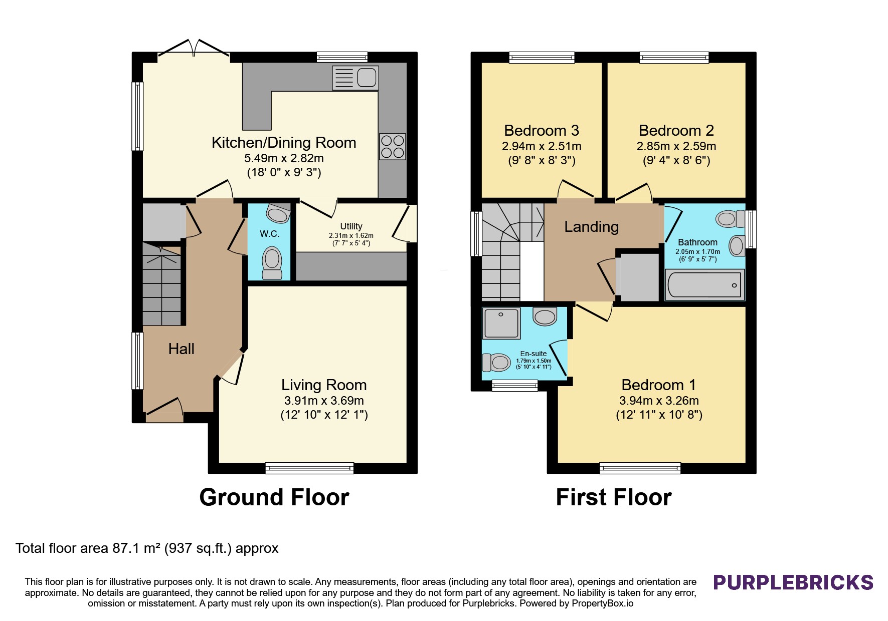 Richmond Lane, Chellaston floorplan