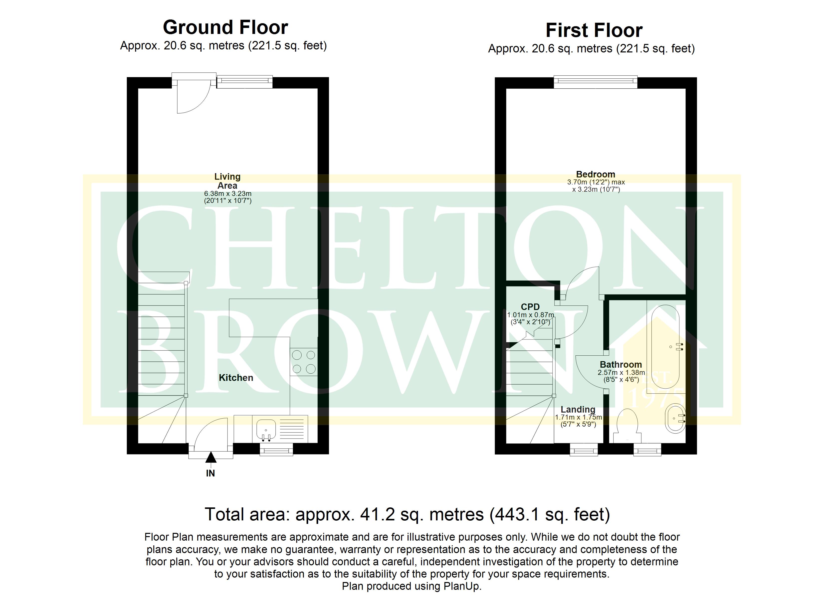 58, Beaune Close, Duston floorplan