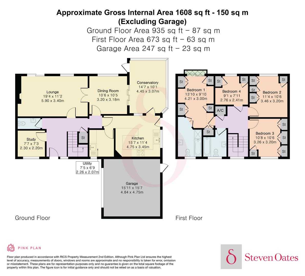 7, Beechwood Close, Hertford floorplan